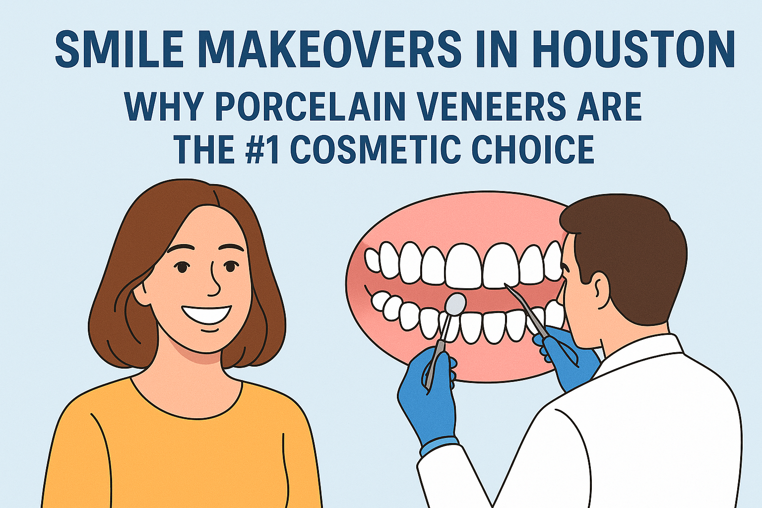 porcelain veneers