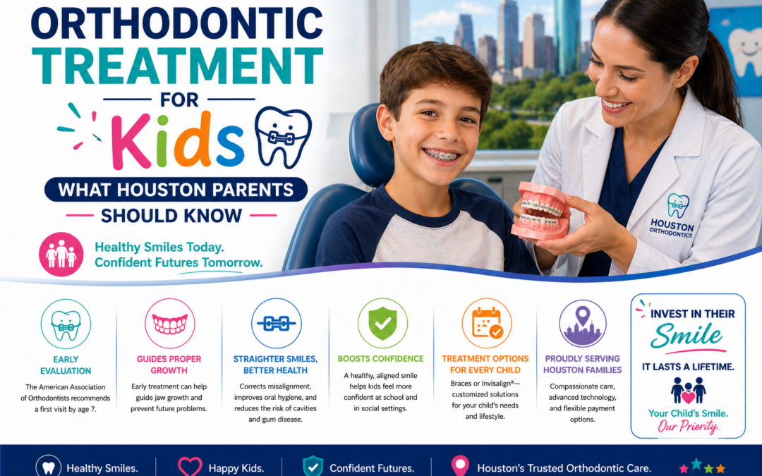 Orthodontic Treatment for Kids – What Houston Parents Should Know