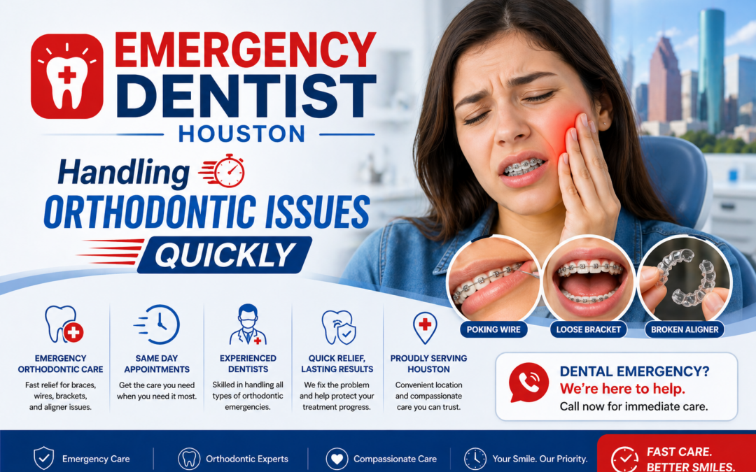 Emergency Dentist Houston – Handling Orthodontic Issues Quickly