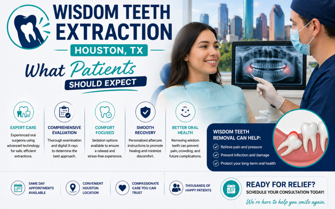 Wisdom Teeth Extraction Houston, TX – What Patients Should Expect