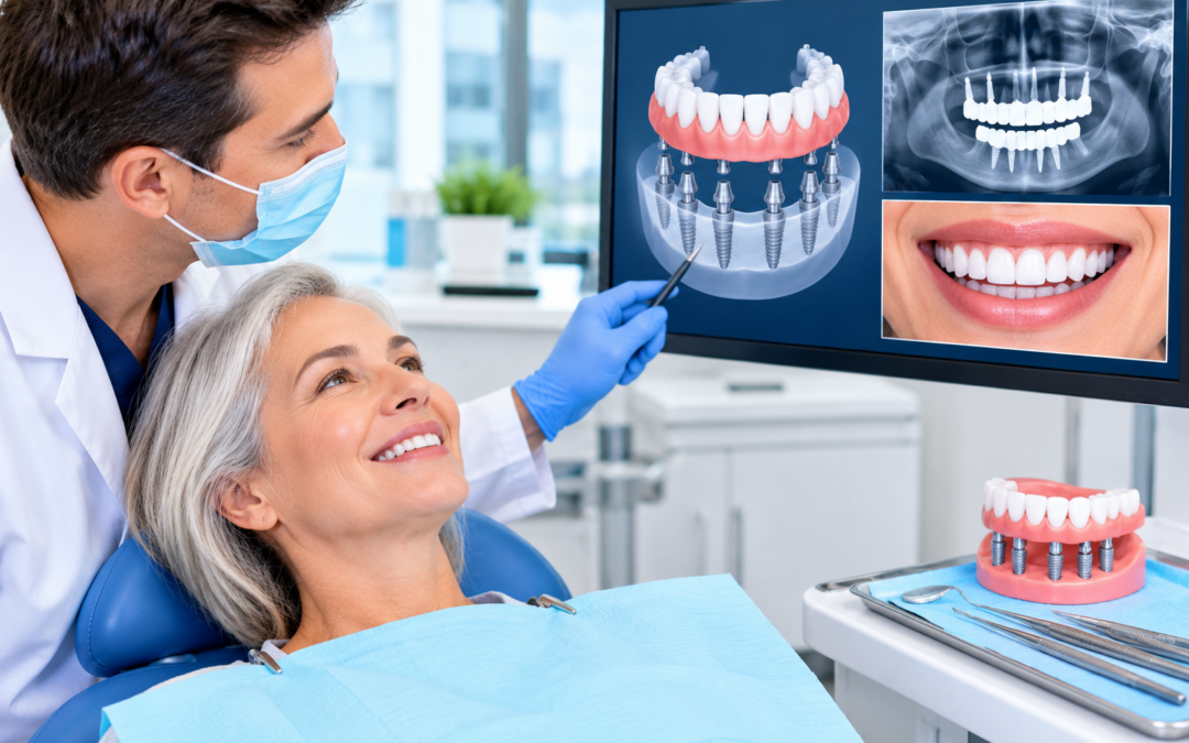 Full-Mouth Dental Implants in Houston: Understanding All-on-X Implant Dentures